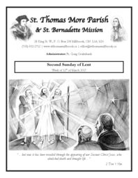 12 March 2017 Bulletin